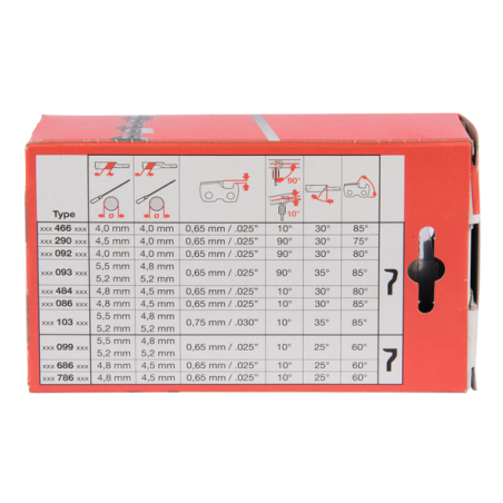 CHAINE TYP686 33CM .325" .058" - 514686756 - 4002829782729 - D'ORIGINE MAKITA