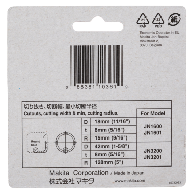 MATRICE JN32 - 792292 2 - 0088381103619 - D'ORIGINE MAKITA