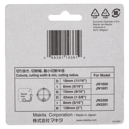 MATRICE JN32 - 792292 2 - 0088381103619 - D'ORIGINE MAKITA