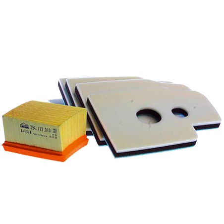 KIT 1 FILTRE AIR + 5 PREFILTRE - 957173060 - 4002829502259 - D'ORIGINE MAKITA