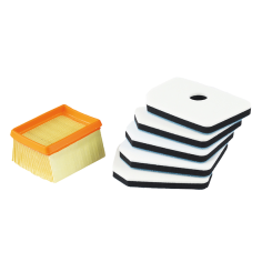 KIT 1 FILTRE AIR + 5 PREFILTRE - 957173060 - 4002829502259 - D'ORIGINE MAKITA 2