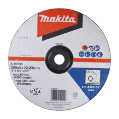 MEULE A EBARBER METAL 230X6X22,23 MM A36P - A 80955 - 0088381141055 - D'ORIGINE MAKITA