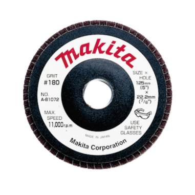 D.ABRASIF AVEC FIBRE 115 180 / A 81044 / 0088381141475 - D'ORIGINE MAKITA