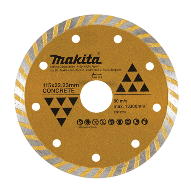 DISQUE DIAMANT SEGMENTE 115MM / A 84143 / 0088381188784 - D'ORIGINE MAKITA