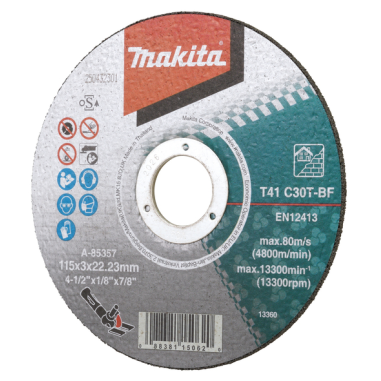 DISC TRONC MAT 115X3 C30T 2G / A 85357 / 0088381150620 - D'ORIGINE MAKITA