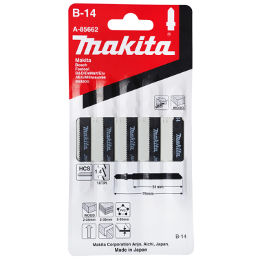LAME B14 50 1,40 (BO,PL) - A 85662 - 0088381149648 - D'ORIGINE MAKITA