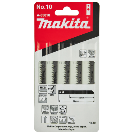 LAME 10 60 2,80 (BO,PL) - A 85818 - 0088381149488 - D'ORIGINE MAKITA