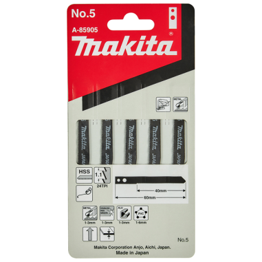 LAME 5 42 1,00 (PL,AL,OX) - A 85905 - 0088381149471 - D'ORIGINE MAKITA