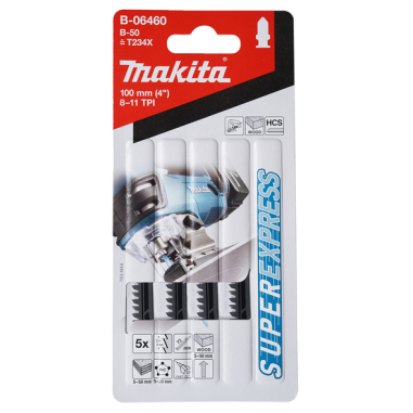 LAME B50 S.EXPRESS BOIS (5P) - B 06460 - 0088381276702 - D'ORIGINE MAKITA