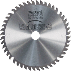 LAME TCT 165X48D POUR BOIS - B 07353 - 0088381313391 - D'ORIGINE MAKITA
