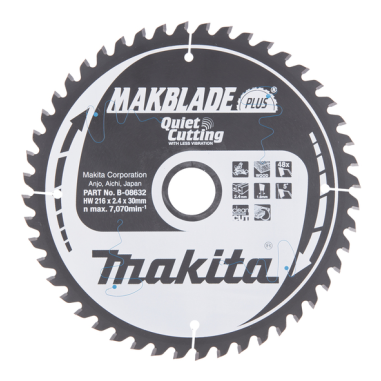 LAME TCT ST MAK+ 216-30-32 BOIS - B 08632 - 0088381336628 - D'ORIGINE MAKITA