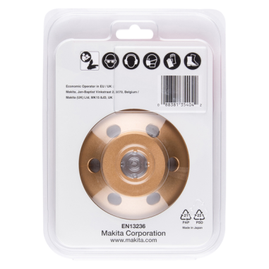 PLATEAU DIAMANT FINITION 125 MM - B 12289 - 0088381354042 - D'ORIGINE MAKITA