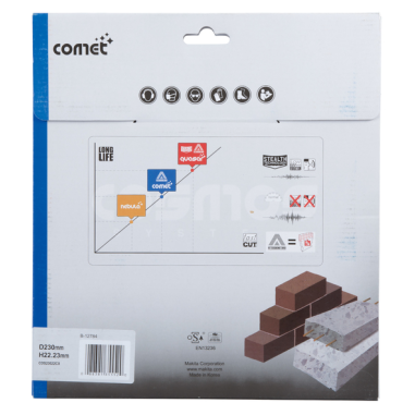 DISQUE DIAMANT COMET 3DDG 230X22,23 MM / B 12784 / 0088381355520 - D'ORIGINE MAKITA