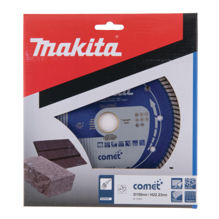 DISQUE DIAMANTE COMET150 TURBO / B 13007 / 0088381358194 - D'ORIGINE MAKITA