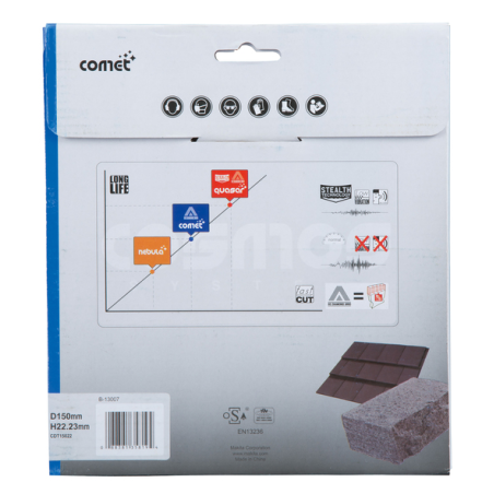 DISQUE DIAMANTE COMET150 TURBO / B 13007 / 0088381358194 - D'ORIGINE MAKITA