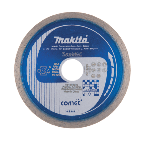 DISQUE DIAMANT COMET À JANTE CONTINUE 80MM / B 13063 / 0088381358255 - D'ORIGINE MAKITA