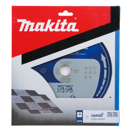 DISQUE DIAMANTE COMET230 JANTE CONTINUE / B 13138 / 0088381358323 - D'ORIGINE MAKITA