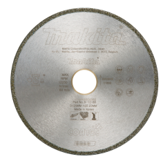 DISQUE DIAMANTE COMET125 ELECTRO SOUDE / B 13188 / 0088381358385 - D'ORIGINE MAKITA
