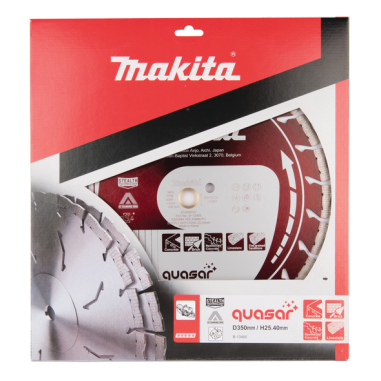 DISQUE DIAMANTE QUASAR350 3D SILENCIEUX / B 13465 / 0088381359177 - D'ORIGINE MAKITA