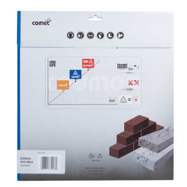 DISQUE DIAMANT COMET 3DDG 350X20/25,4 MM / B 13552 / 0088381359269 - D'ORIGINE MAKITA