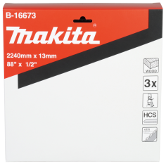 LAME 13 (3PCS) - B 16673 - 0088381366748 - D'ORIGINE MAKITA 2