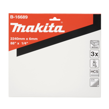 LAME 6 (3PCS) - B 16689 - 0088381366755 - D'ORIGINE MAKITA