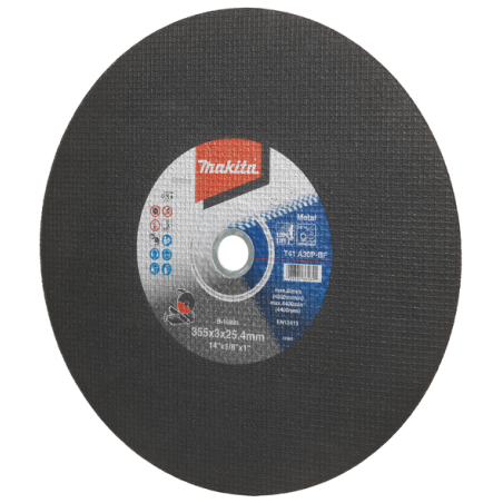 DISQUES A TRONCONNER METAL 355X3 A30P 2G (5 PCS) / B 16891 5 / 0088381362658 - D'ORIGINE MAKITA
