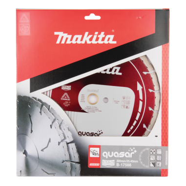 DISQUE DIAMANTE QUASAR300 3D SILENCIEUX / B 17588 / 0088381368841 - D'ORIGINE MAKITA