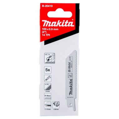 LAME METAL 100mm (3 8) - B 20410 - 0088381376006 - D'ORIGINE MAKITA