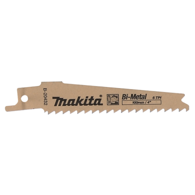 LAMES BOIS AVEC CLOU 100MM (5P) - B 20432 - 0088381376020 - D'ORIGINE MAKITA