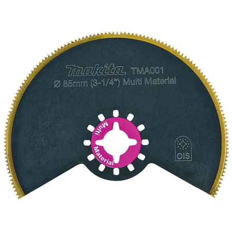 LAME SEGMENT BIM PLATE MULTI MATERIAUX 85MM - B 21272 - 0088381400718 - D'ORIGINE MAKITA
