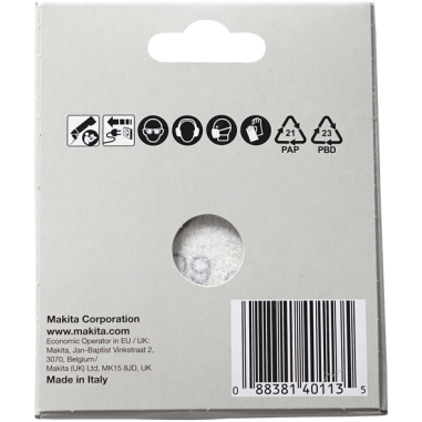 ASSORTIMENT TRIANGLE PEINTURE (10 PCS) / B 21674 / 0088381401135 - D'ORIGINE MAKITA
