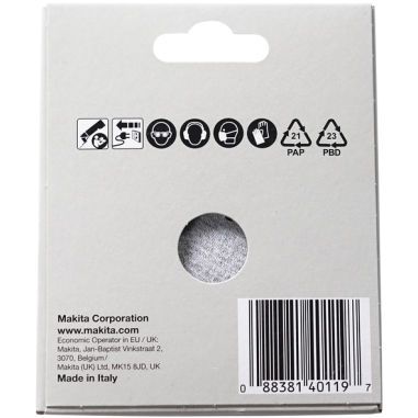 ASSORTIMENT TRIANGLE PIERRE/VERRE (10 PCS) / B 21733 / 0088381401197 - D'ORIGINE MAKITA