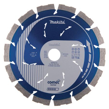 DISQUE DIAMANTE COMET180 3DDG / B 27193 / 0088381411127 - D'ORIGINE MAKITA