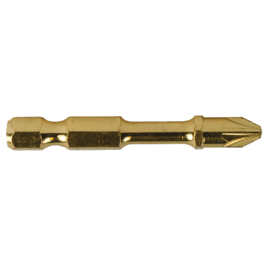 EMBOUT PZ2 50"IMPACT GOLD"2PCS / B 28282 / 0088381414203 - D'ORIGINE MAKITA