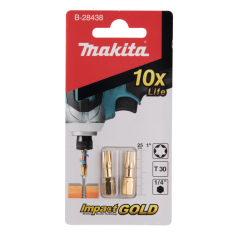 EMBOUT TORX30 25MM 2PCS / B 28438 / 0088381414357 - D'ORIGINE MAKITA 2