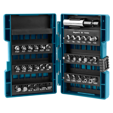 LOT 10 COFFRETS EMBOUTS 37PCS - B 28606 10 - 0088381414661 - D'ORIGINE MAKITA