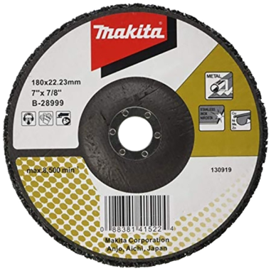 DISQUE DE DECAPAGE NOIR 180 / B 28999 / 0088381415224 - D'ORIGINE MAKITA