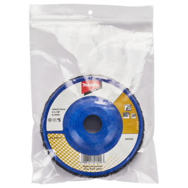 DISQUE DE DECAPAGE NOIR125 / B 29066 / 0088381415293 - D'ORIGINE MAKITA