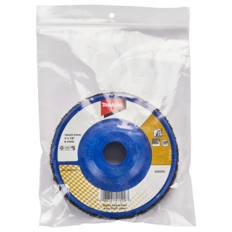 DISQUE DE DECAPAGE NOIR125 / B 29066 / 0088381415293 - D'ORIGINE MAKITA