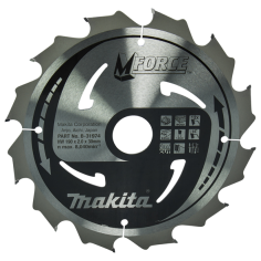 LAME CARBURE MFORCE BOIS 190X30MM 12D - B 31974 - 0088381420785 - D'ORIGINE MAKITA