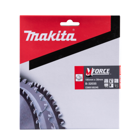 LAME CARBURE 185 30 24D M FORCE - B 32035 - 3240890933546 - D'ORIGINE MAKITA