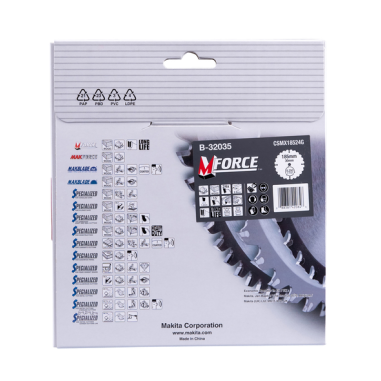 LAME CARBURE 185 30 24D M FORCE - B 32035 - 3240890933546 - D'ORIGINE MAKITA