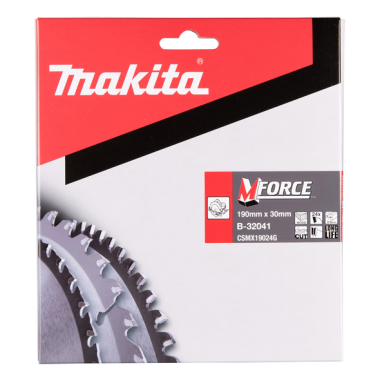LAME CARBURE MFORCE BOIS 190X30MM 24D - B 32041 - 0088381336048 - D'ORIGINE MAKITA