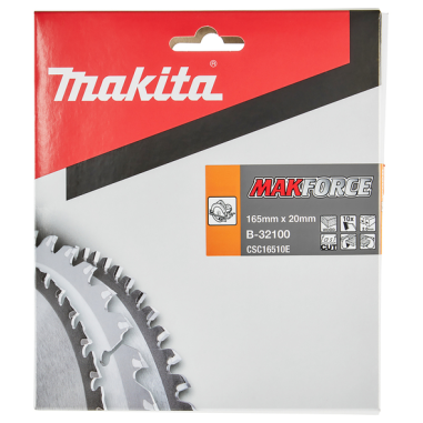 LAME TCT PO MAK 165-20-10 BOIS - B 32100 - 3240890933591 - D'ORIGINE MAKITA