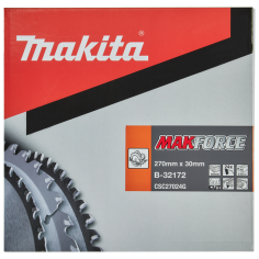 LAME TCT PO MAK 270-30-24 BOIS - B 32172 - 0088381420983 - D'ORIGINE MAKITA 2