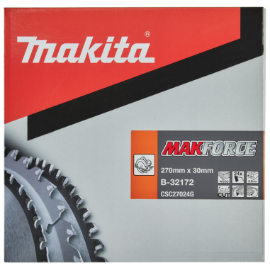 LAME TCT PO MAK 270-30-24 BOIS - B 32172 - 0088381420983 - D'ORIGINE MAKITA
