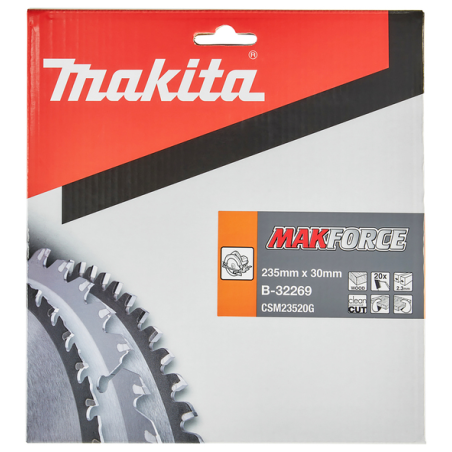 LAME TCT PO MAK 235-30-20 BOIS - B 32269 - 0088381421072 - D'ORIGINE MAKITA