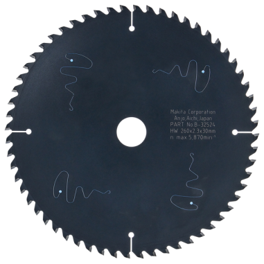 LAM TCT ST MAK+ 260-30-60 BOIS - B 32524 - 3240890933799 - D'ORIGINE MAKITA