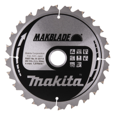 LAME CARBURE MAKBLADE BOIS 216X30MM 24D - B 32714 - 3240890933874 - D'ORIGINE MAKITA